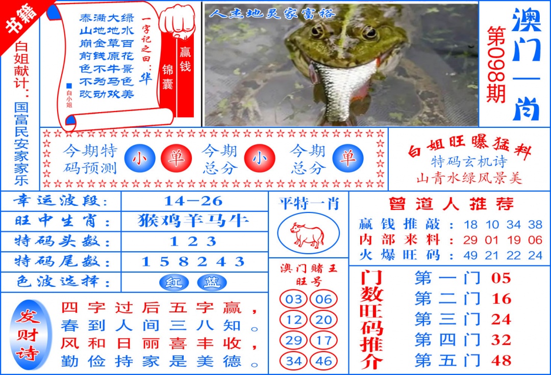 098期澳门东北虎[图]